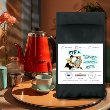 STFU - Single Origin Tanzanian Peaberry Dark Roast - Java Momma